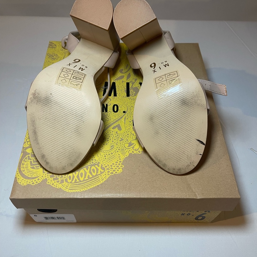 Mix No. 6 Camian Women Nude Sandal Size 8 - Picture 3 of 5